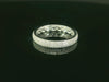 Bague élégante pour femme en or blanc 18 carats – sertie de 125 diamants scintillants – YZ0003348 