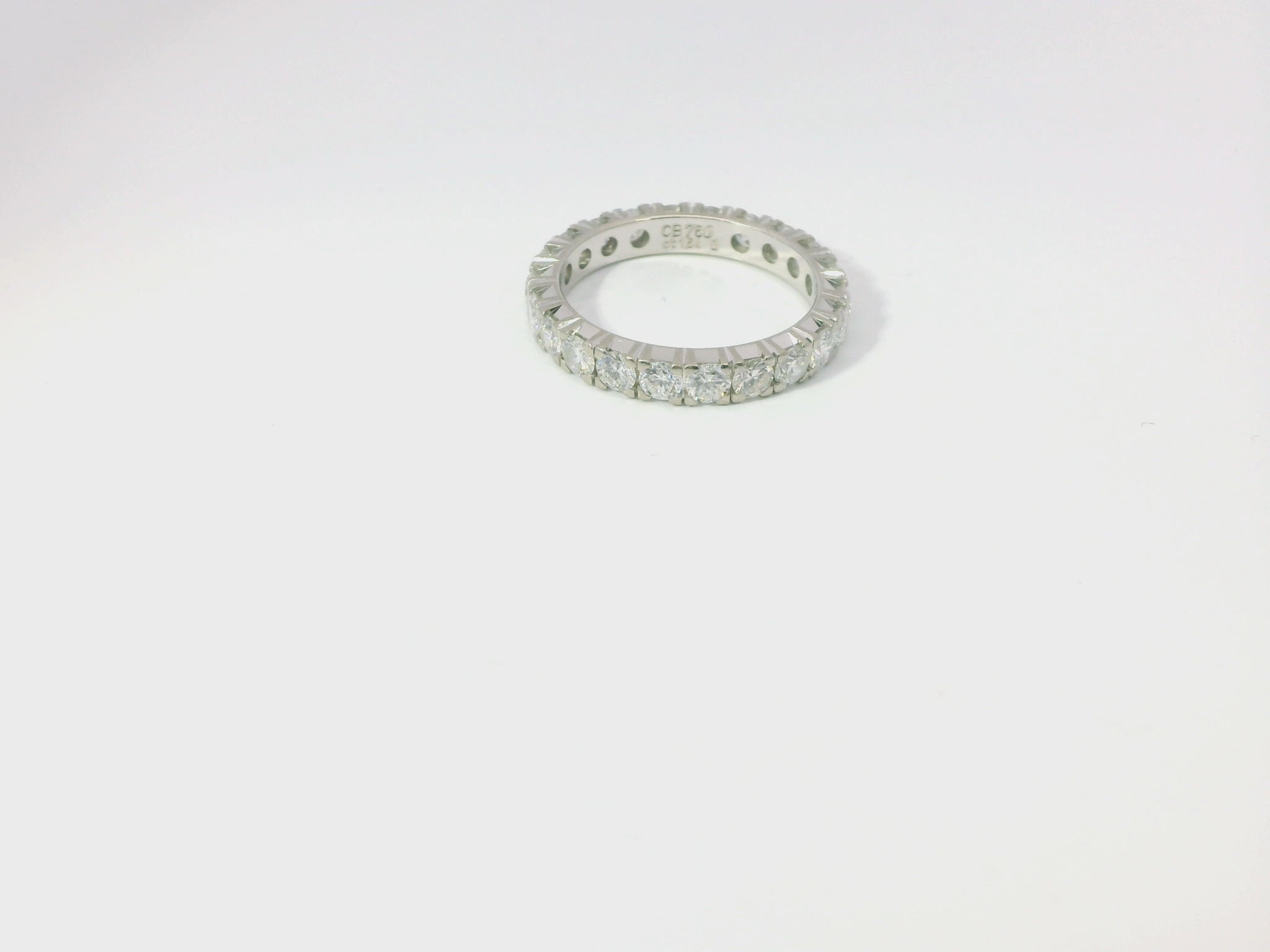 Damenring 750 Weissgold Brillant 1.54 ct. Gr. 51