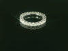 Bague délicate pour femme en or blanc 18 carats, sertie de diamants fins - YZ0004290 