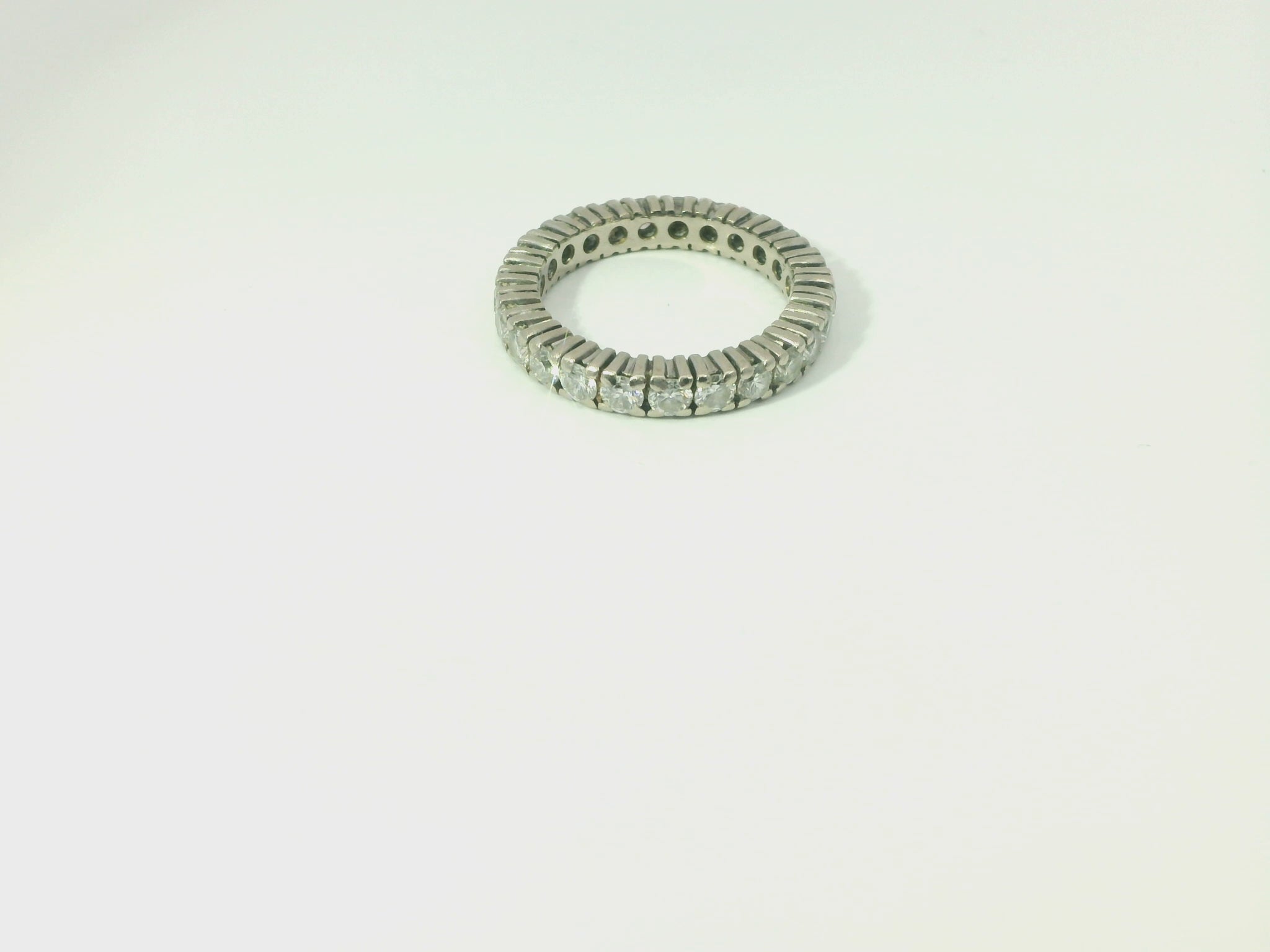 Damenring 750 Weissgold Brillant 1.64 ct. Gr. 52