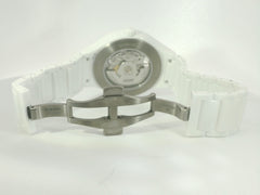 Rado Coupole Classic Automatik Herren Uhr Silber Schwarz Leder