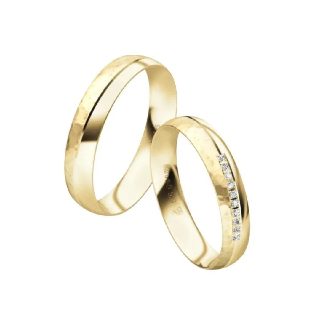 Rauschmayer First Individuell Love - Trauringe mit 10 Brillanten - 04906