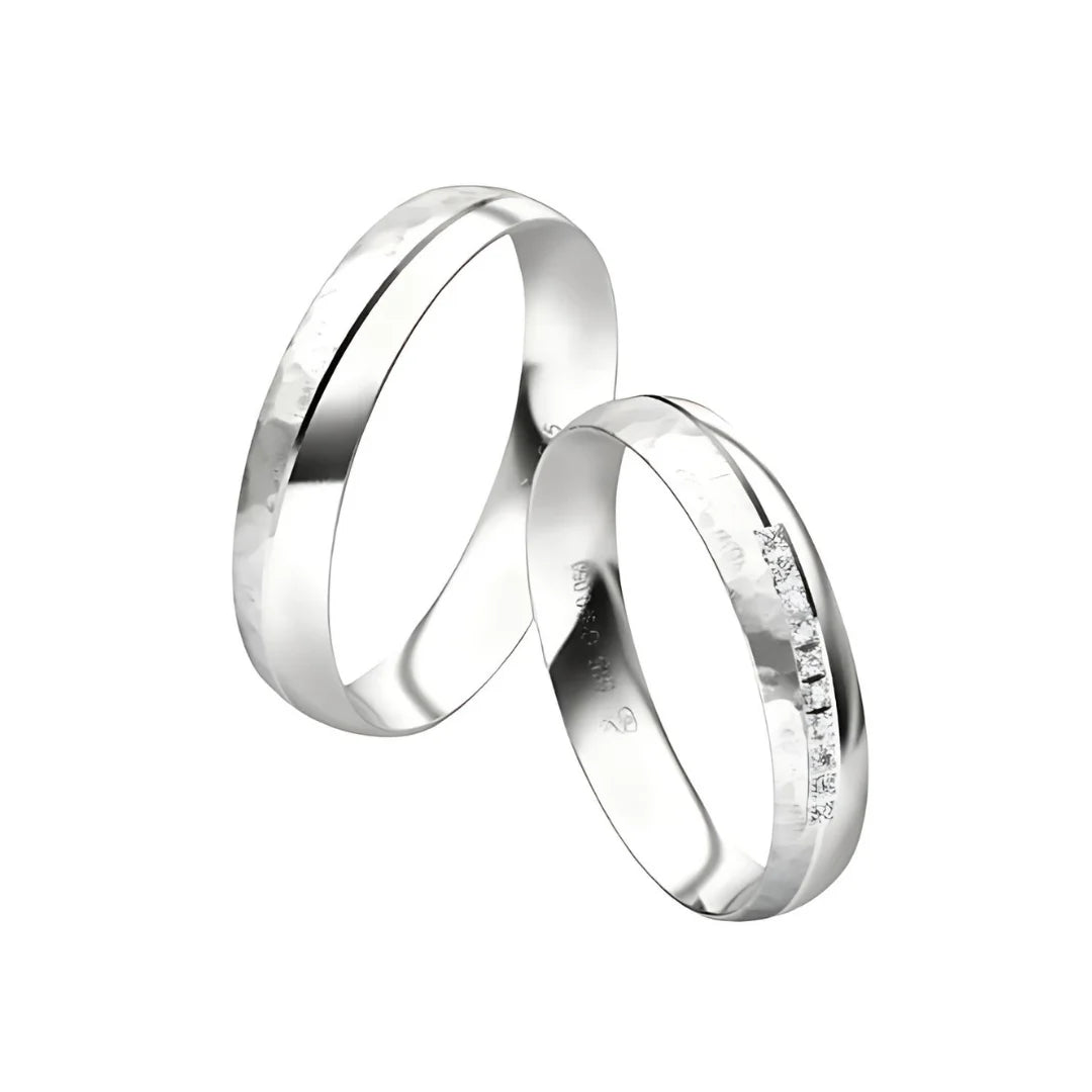 Rauschmayer First Individuell Love - Trauringe mit 10 Brillanten - 04906