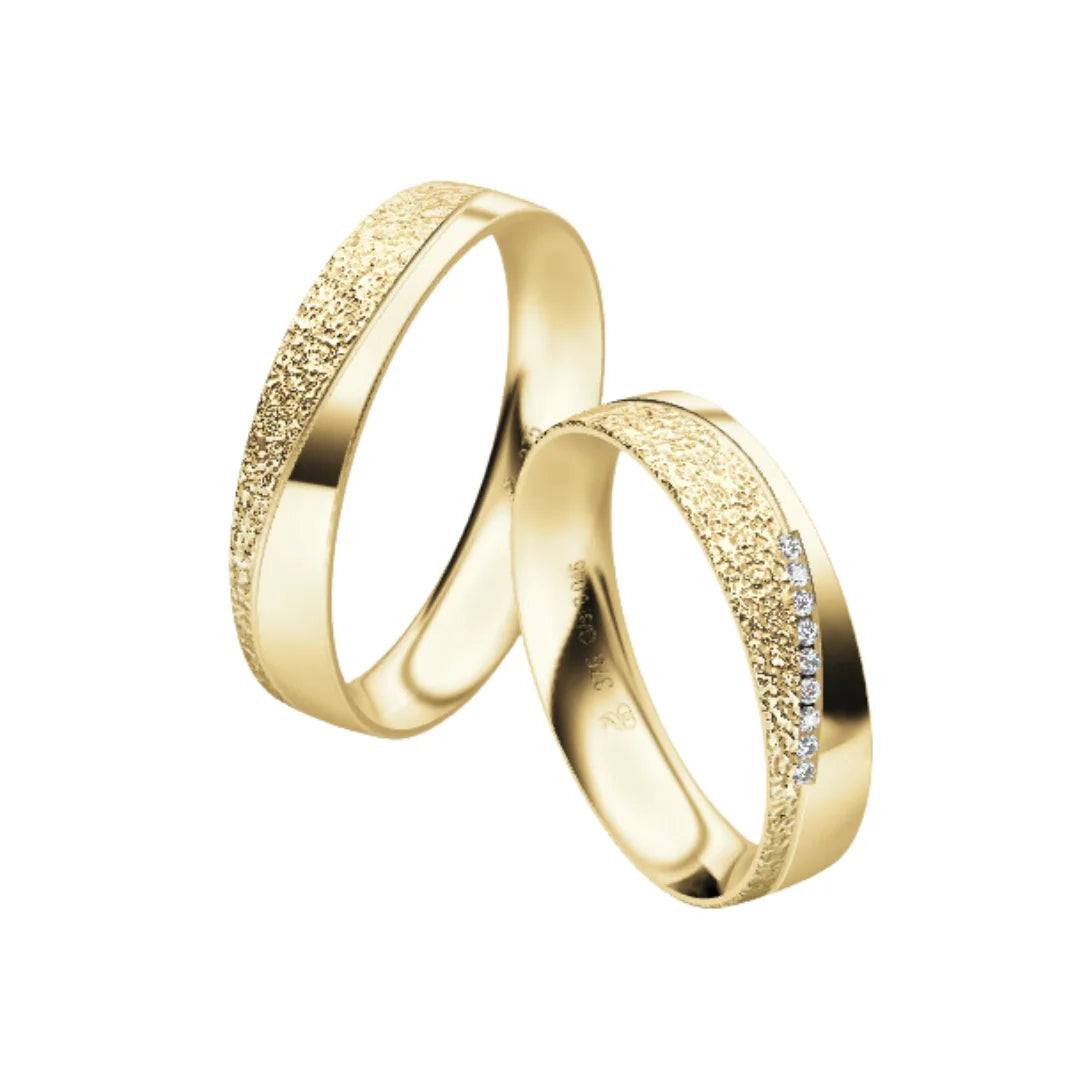 Rauschmayer First Individuell Love - Trauringe mit 9 Brillanten - 04029