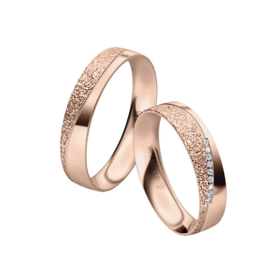 Rauschmayer First Individuell Love - Trauringe mit 9 Brillanten - 04029