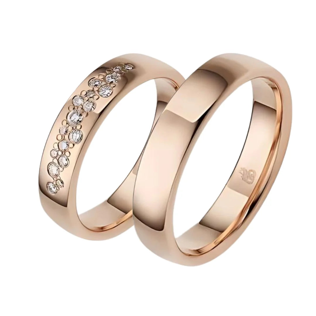 Rauschmayer More Stones 5th Trauringe mit 17 Brillanten - 05652