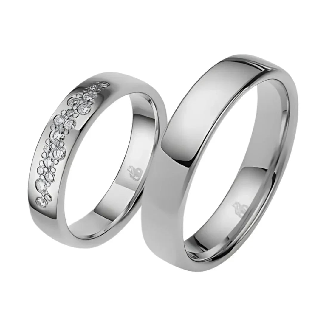 Rauschmayer More Stones 5th Trauringe mit 17 Brillanten - 05652