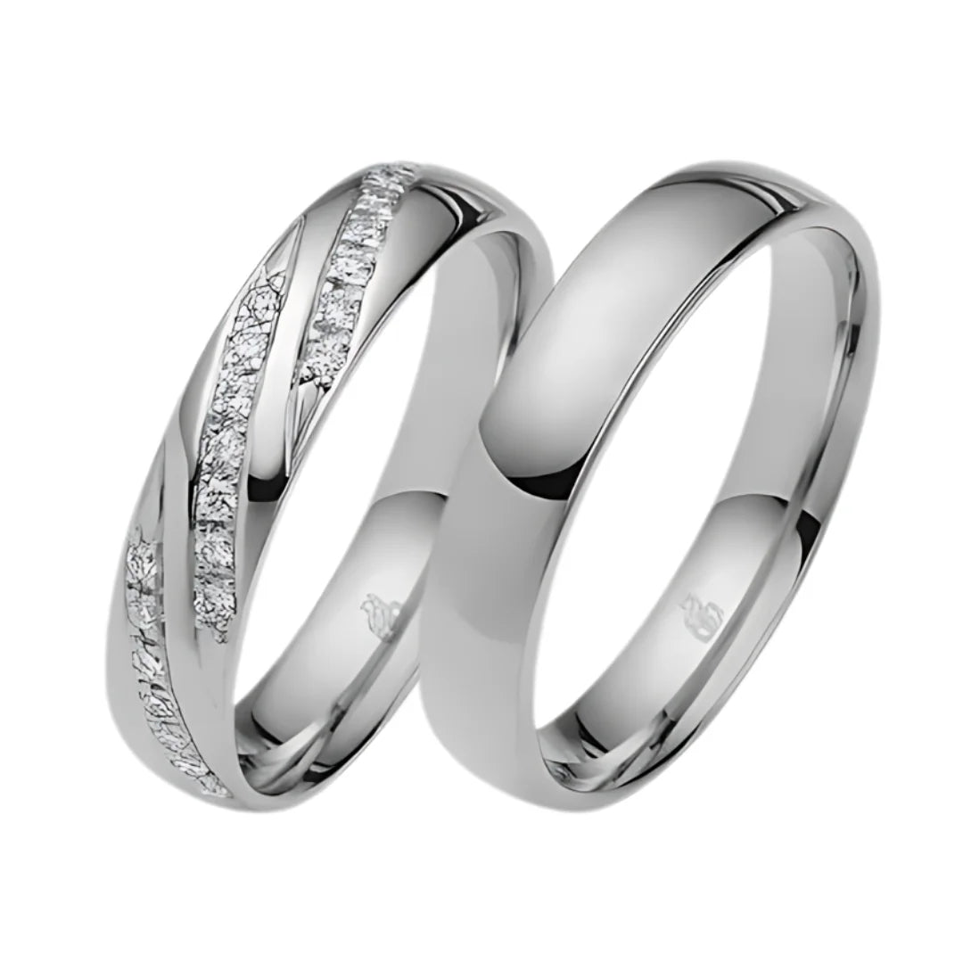 Rauschmayer More Stones 5th Trauringe mit 21 Brillanten - 04895