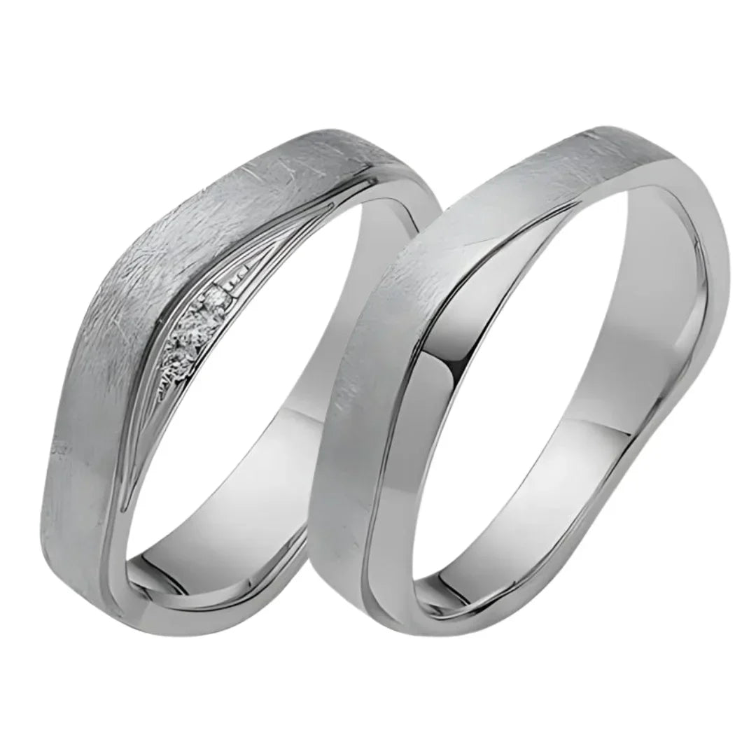 Rauschmayer Trauringe mit 3 Brillanten 0,02 ct. - 05690