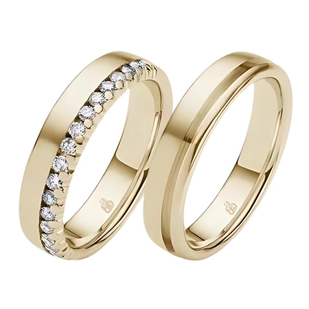 Rauschmayer Trauringe mit 18 Brillanten 0.36 ct. - 05703