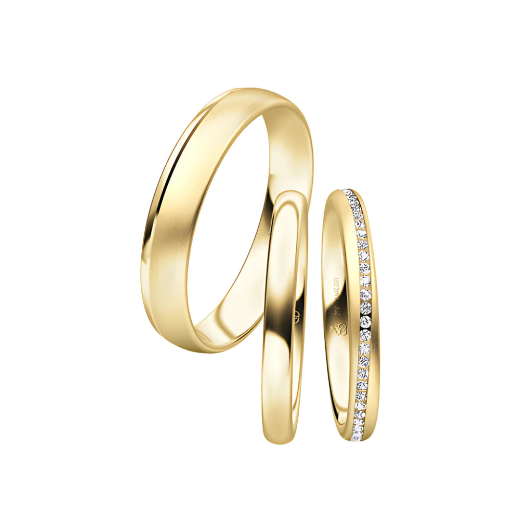 Rauschmayer Trauringe First Individual Love 3D mit 40 Brillanten - 02044