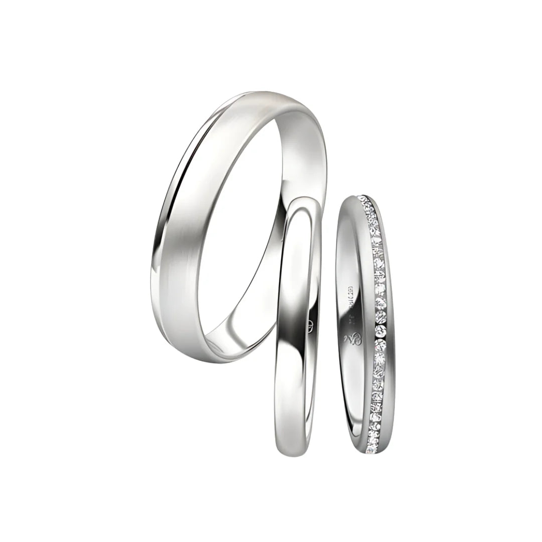 Rauschmayer Trauringe First Individual Love 3D mit 40 Brillanten - 02044