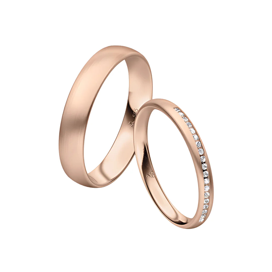 Rauschmayer Trauringe First Individual Love 3D mit 19 Brillanten - 02046