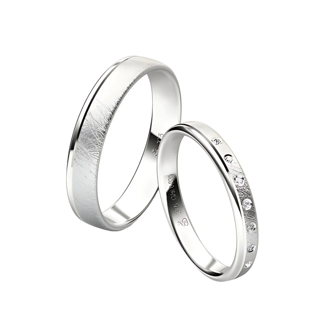 Rauschmayer Trauringe First Individual Love 3D mit 7 Brillanten - 03037