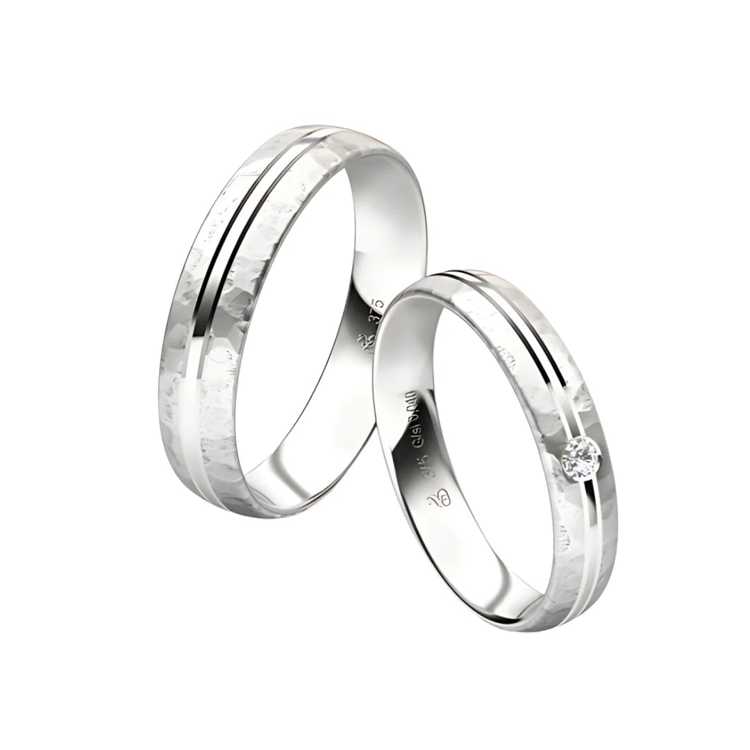 Rauschmayer First Individual Love - Trauringe mit Brillant - 04037