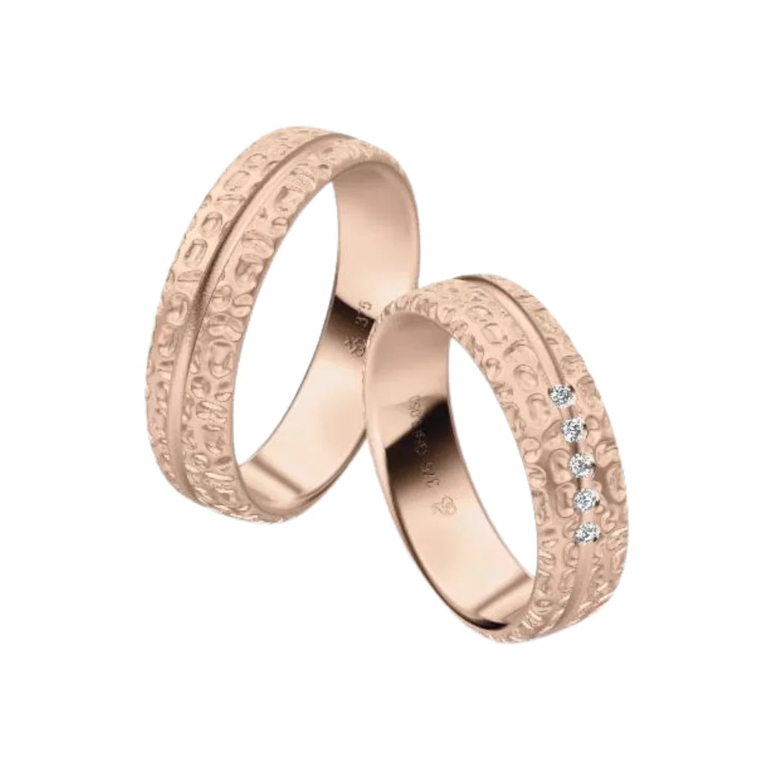 Rauschmayer First Individual Love - Trauring mit 5 Brillanten - 05015