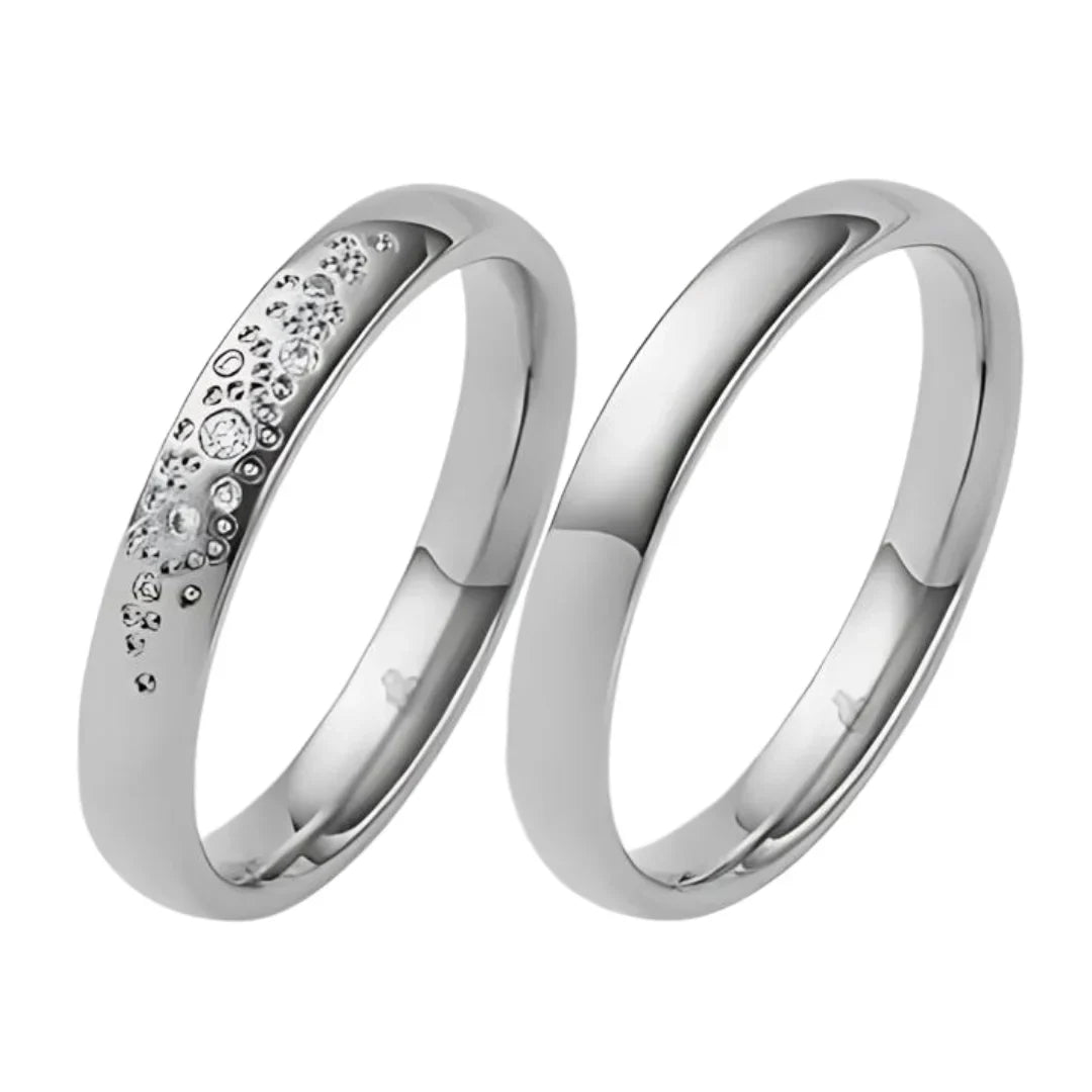 Rauschmayer Trauringe mit 7 Brillanten 0.032 ct. - 03078