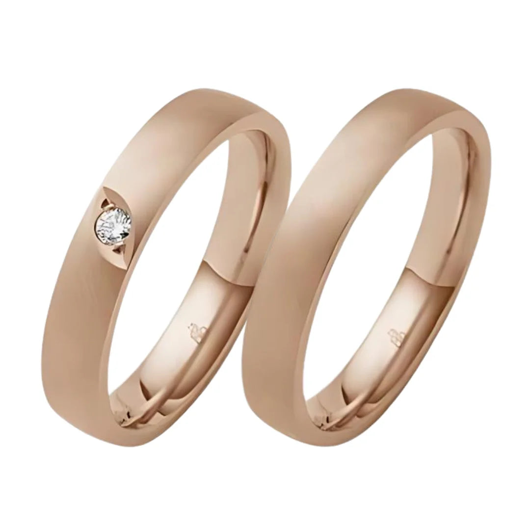 Rauschmayer Trauringe mit Brillant 0.040 ct. - 04072