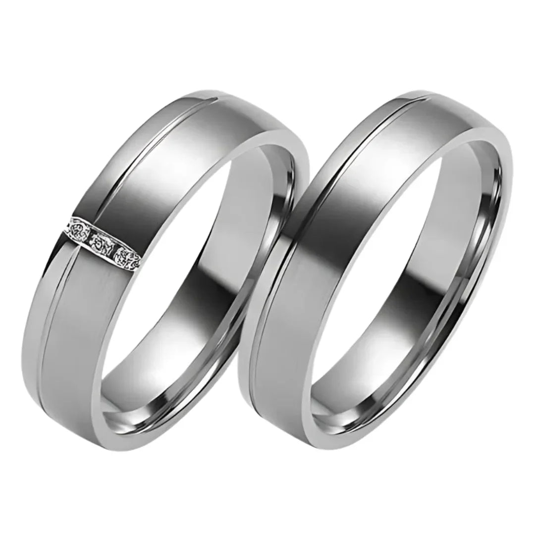 Rauschmayer More Stones 5th Trauringe mit 3 Brillanten - 05478