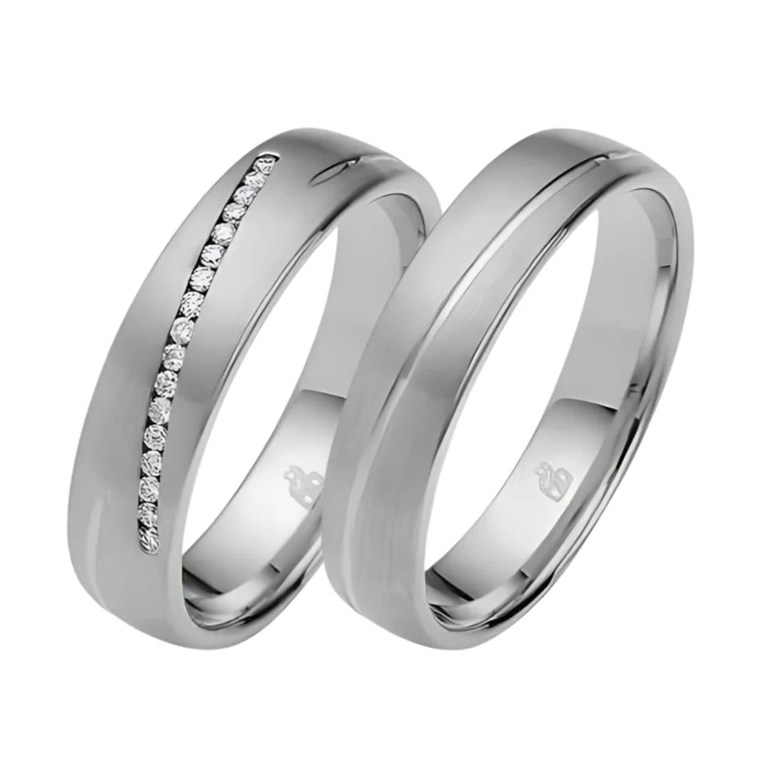 Rauschmayer Trauringe More Stones 5th mit 17 Brillanten - 05677