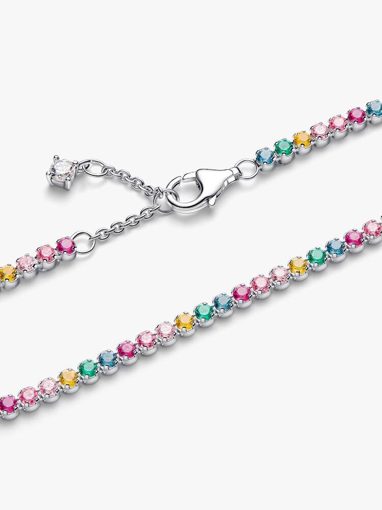 Regenbogen Tennisarmband Sterling-Silber - 593927C03-16