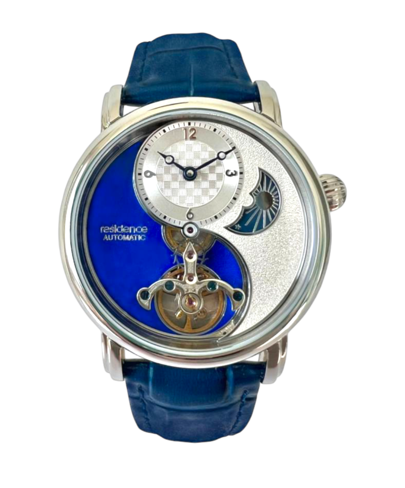 Residence Automatik Uhr Leder blau - AS 9233