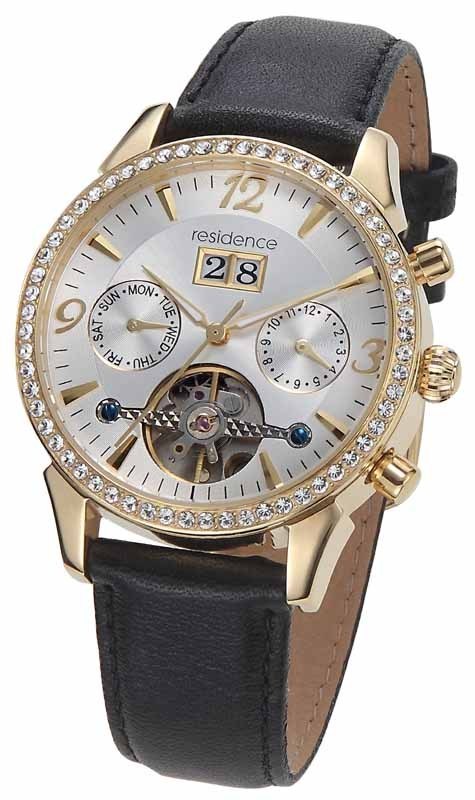 Residence Automatik Uhr Perlmutt Schwarz – AS 9174
