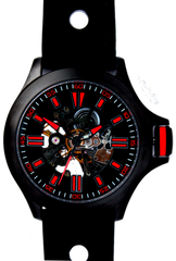 Residence Automatik Uhr Schwarz Kautschuk – AS 9114 C
