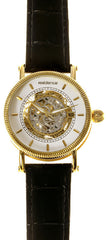 Residence Automatik Uhr Skelettwerk Gold-Schwarz – AS 9144