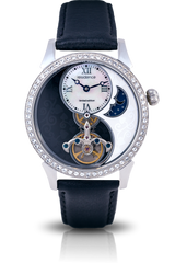 Residence Automatik Uhr Stahl Perlmutt schwarz - AS 9176