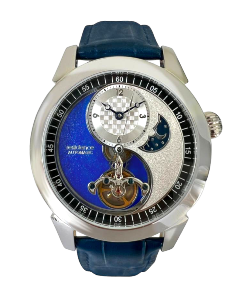 Residence Automatik Uhr Yin-Yang Blau – AS 9235