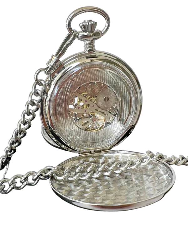 Residenz Blau Taschenuhr mit Doppelter Abdeckung - AS 9228