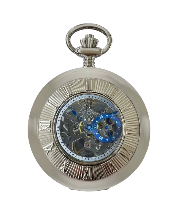 Residenz Blau Taschenuhr mit Doppelter Abdeckung - AS 9228