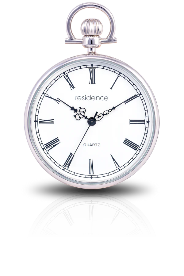 Residenz Elegance Taschenuhr Silber - AS 9204
