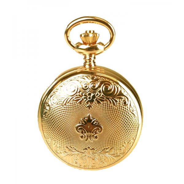 Residenz Goldene Taschenuhr mit Doppeldeckel - AS 9013
