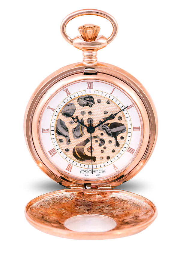 Residenz Rosé-Gold Taschenuhr - AS 9205