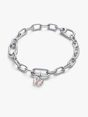 Rosafarbener Schmetterling Mini-Charm-Anhänger - 793825C01
