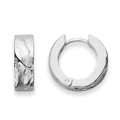 Scharnier-Creolen aus Silber - 6264.04433/1600