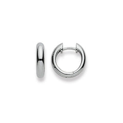 Scharnier-Creolen Weissgold 15 mm 750 Weissgold - 1264.04092/1501