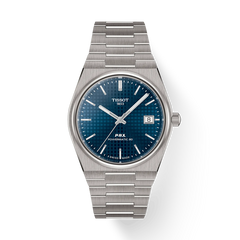 Schweizer Automatik Uhr 38 mm – 80 Stunden Gangreserve, Saphirglas, Sichtboden, Schnellwechsel-Armband - T137.807.44.041.00