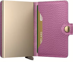 Secrid Miniwallet Pebble mit Gravur - MPe Pebble Orchid