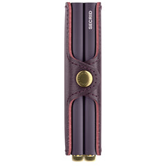 Secrid Premium Twinwallet+ Basco mit Gravur - TBc-Bordeaux +