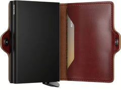 Secrid Premium Twinwallet+ Basco mit Gravur - TBc-Brown+
