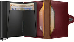Secrid Premium Twinwallet+ Basco mit Gravur - TBc-Brown+