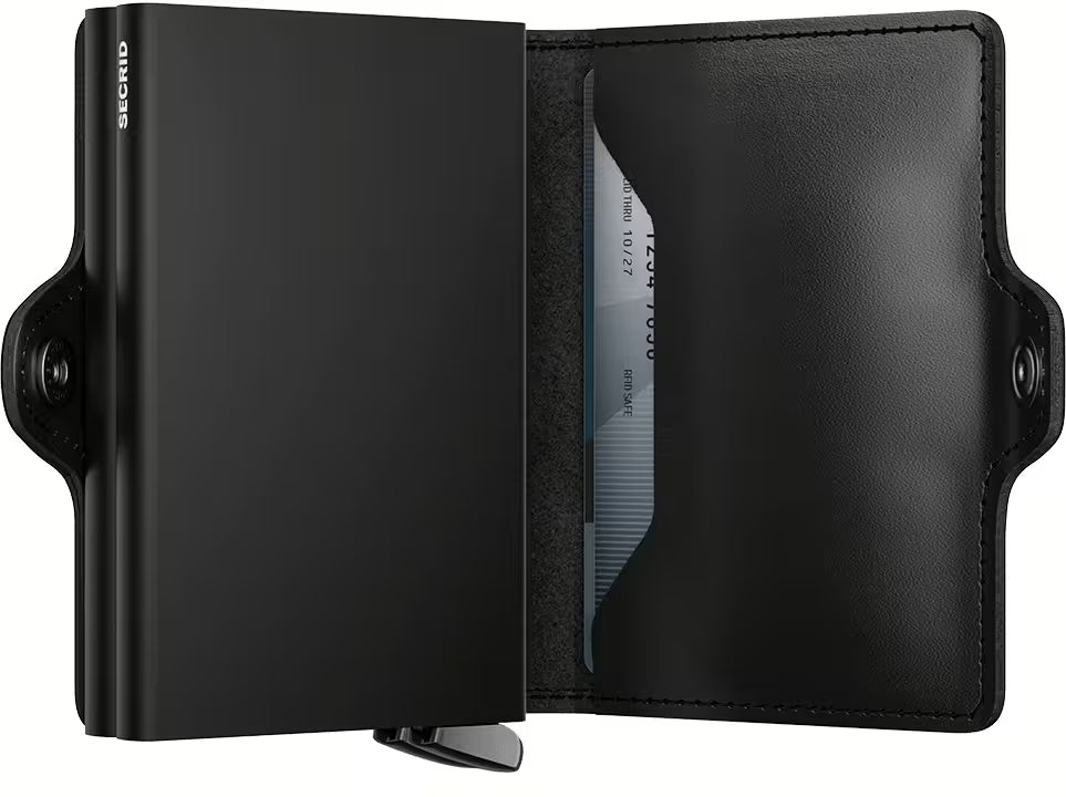 Secrid Premium Twinwallet+ Dusk mit Gravur - TDu Black +