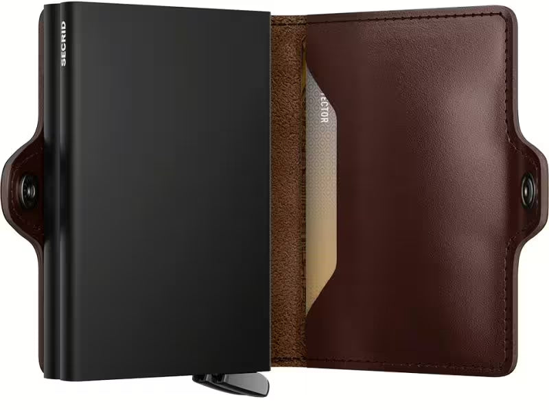 Secrid Premium Twinwallet+ Dusk mit Gravur - TDu-Dark Brown+