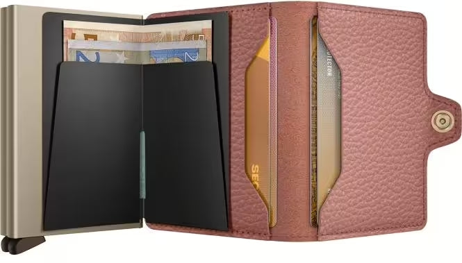Secrid Twinwallet Pebble mit Gravur - TPe-Rose