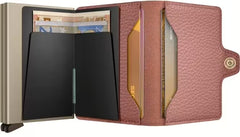 Secrid Twinwallet Pebble mit Gravur - TPe-Rose