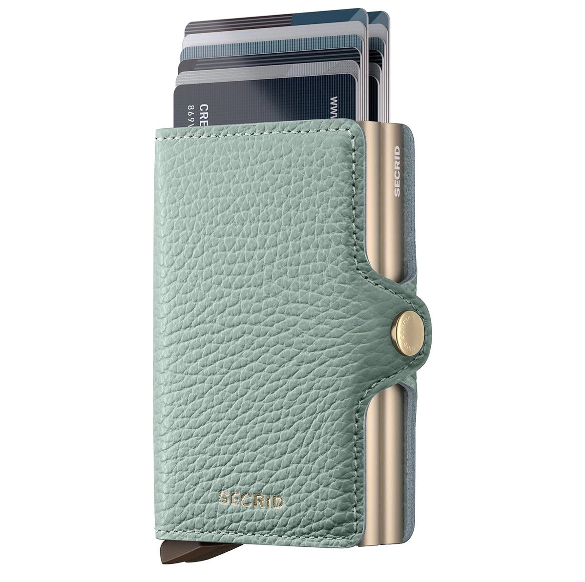 Secrid Twinwallet Pebble mit Gravur - TPe-Sea Green