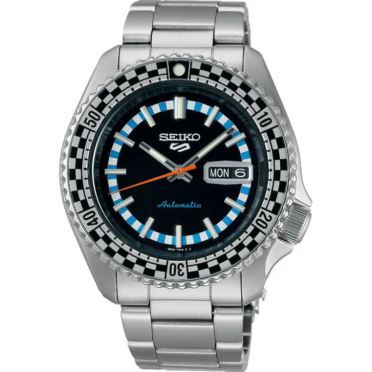 Seiko 5 Sports Checker Flag Special Edition Herrenuhr - SRPK67